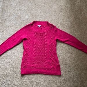 Pink New York and Company Sweater
